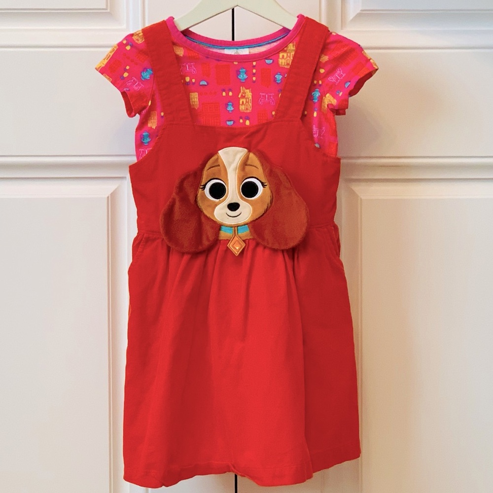 LADY Jumper Dress EUC